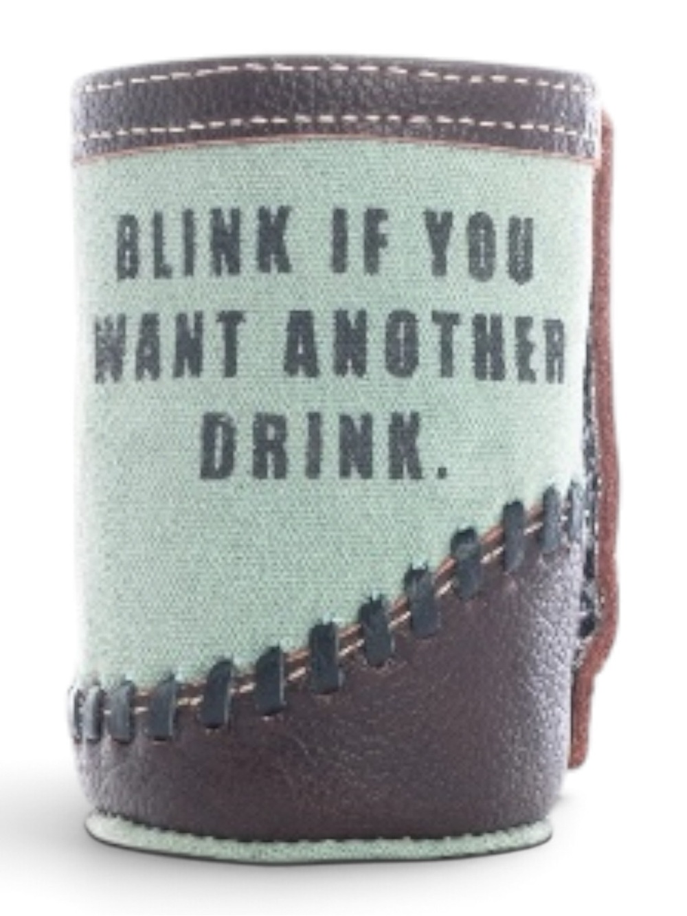 🆕 Myra Bag - Blink if you want another drink - Can Cooler - Canvas - Leather